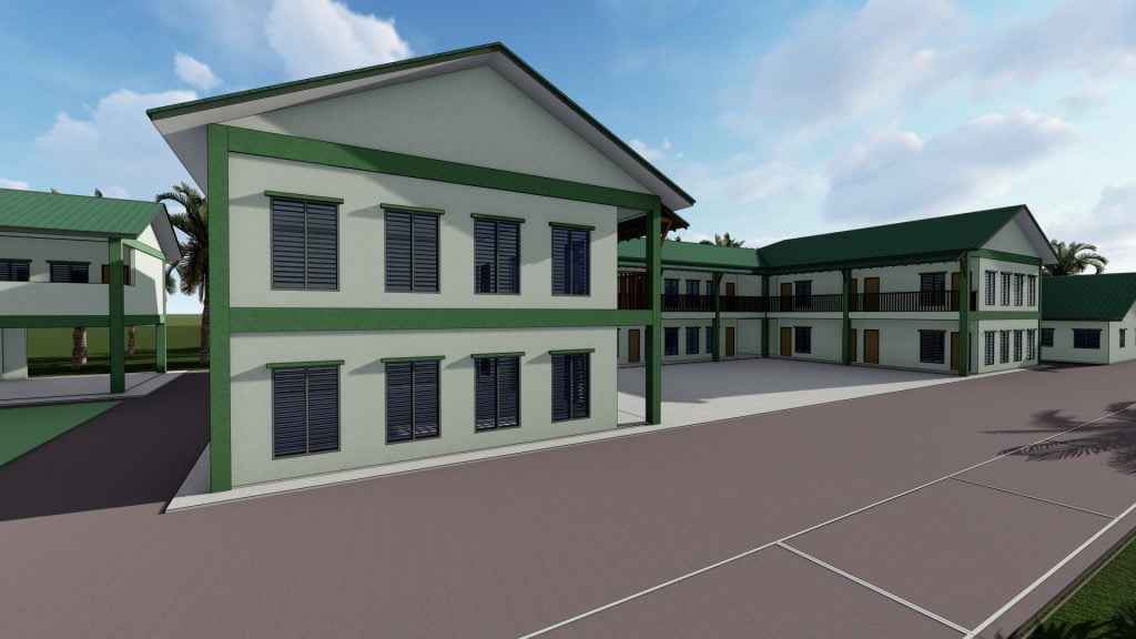 CLASSES AND OFFICES AND ENTRANCE