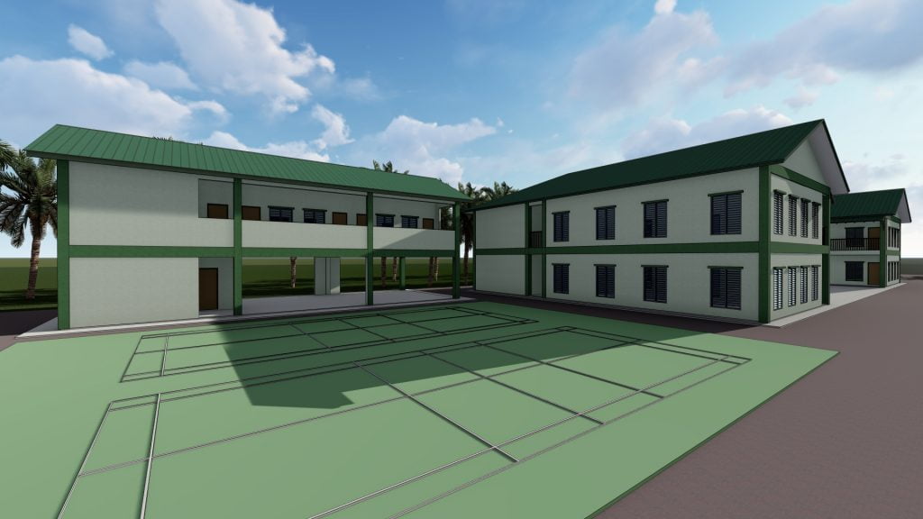 VIEW FROM THE SPORTS FIELD